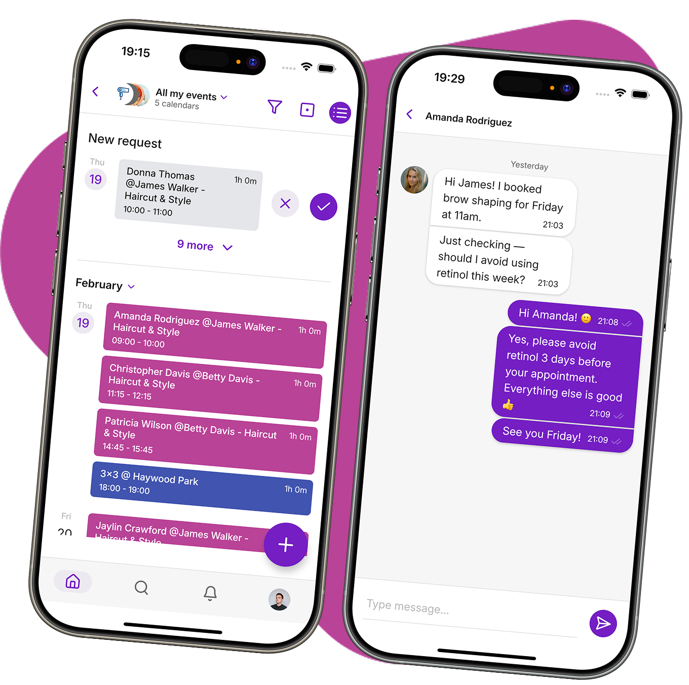 Conveenio breakdown examples