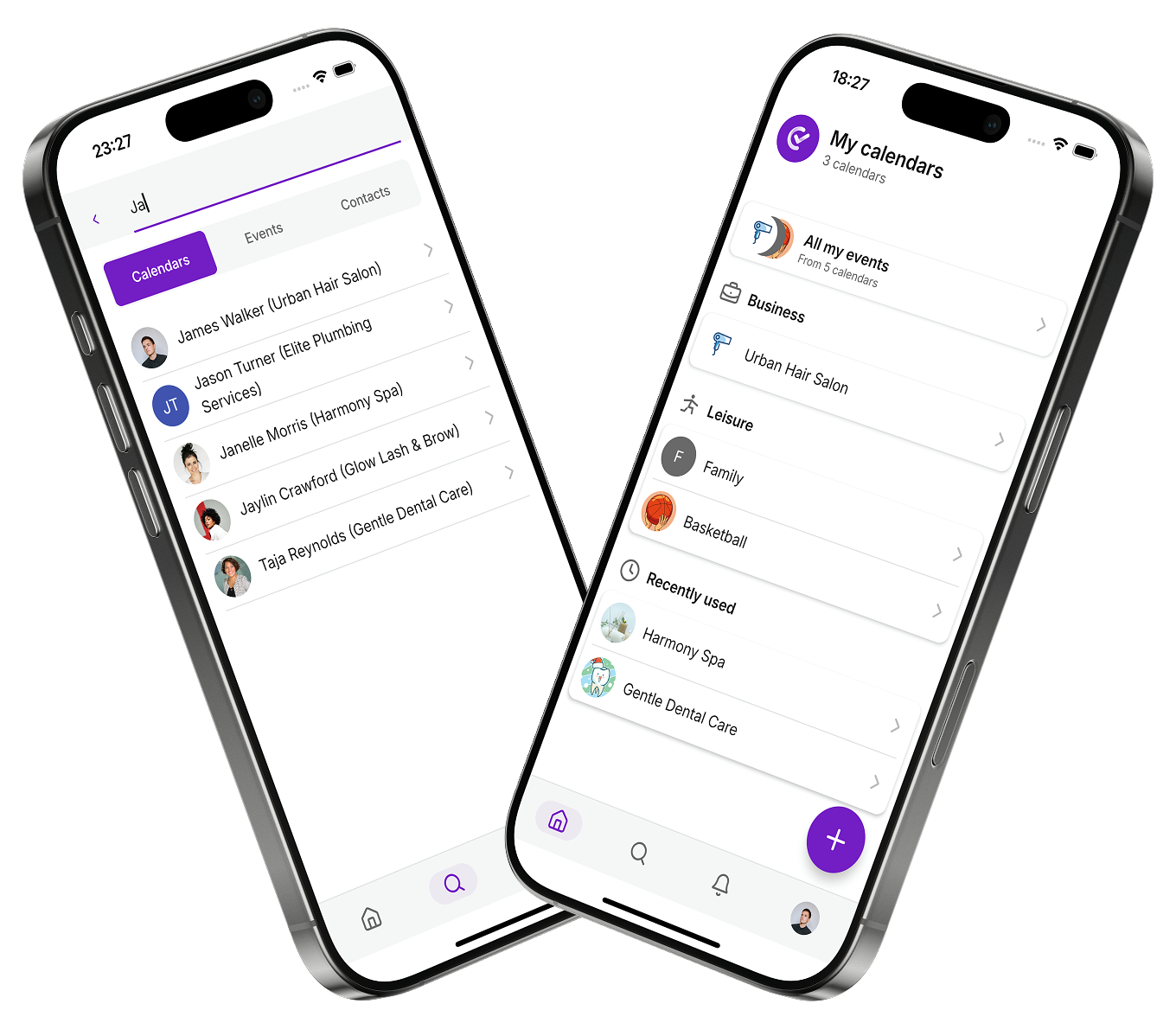 Conveenio app screens